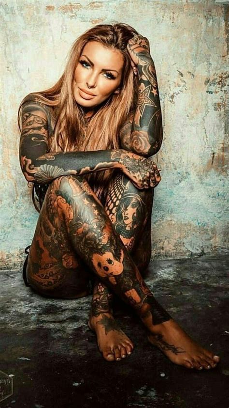 Full Sleeve Woman Tattoo Tatoeage Tatoeages Tatoeage Idee N Hot Sex