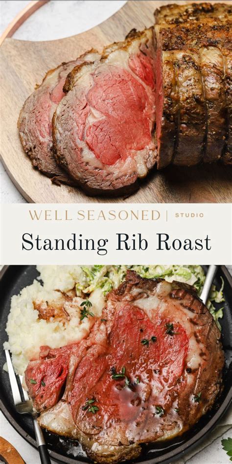 How To Cook A Standing Rib Roast Well Seasoned Studio