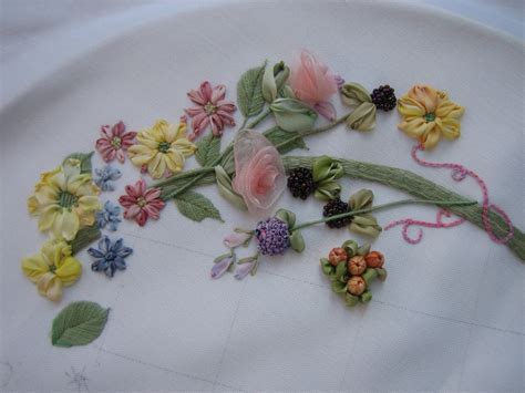 Ribbon Embroidery Hand | Hand Embroidery