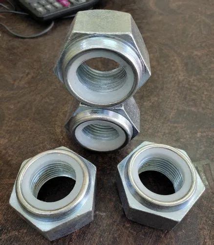 Mild Steel Ms Nylock Nut Diameter Mm At Rs Piece In Ludhiana