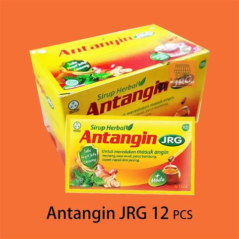 Jual Promo Antangin Jrg Syrup Masuk Angin Sachet Kemasan Karton Is