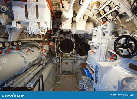 German Submarine Aft Torpedo Compartment Stock Photo Image Of