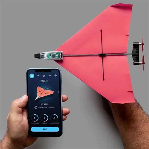 PowerUp 4 0 Review The Smartphone Controlled Paper Airplane Kit