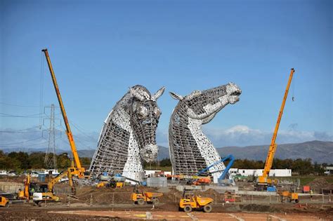 Children 4 Horses: Construction of the Kelpies Sculptures in Scotland