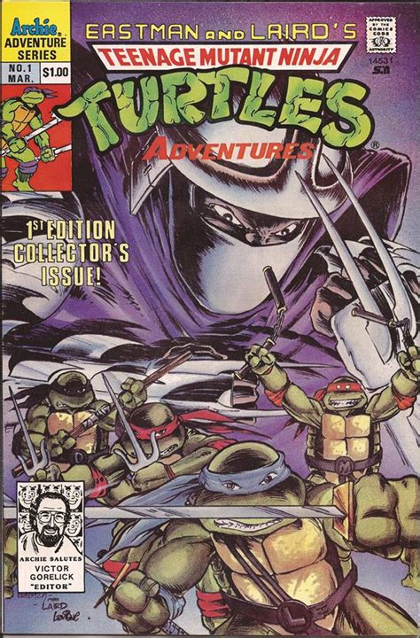 Teenage Mutant Ninja Turtles Adv F Mar Comic Book By Archie