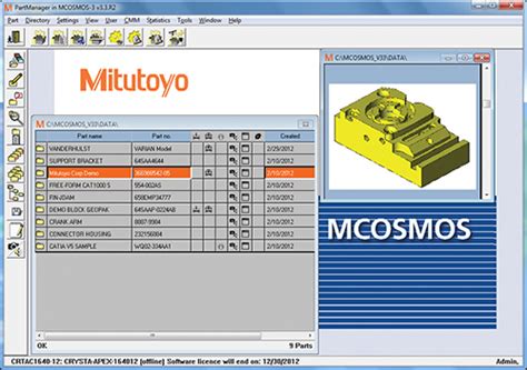 Mitutoyo Mcosmos Cmm Software Deterco