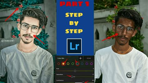 Lightroom Se Face Ko Gora Kaise Karte Hain Lightroom Main Colour