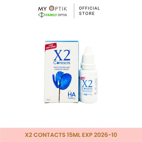 Jual X Contacts Eye Drops Ml Tetes Softlens Shopee Indonesia