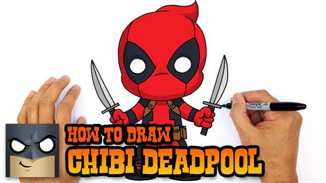 How to draw deadpool - naxreone