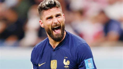 Olivier Giroud Hairstyle 2022 World Cup