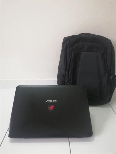 Asus Rog G551j 12 Gb Ram Gaming Laptop Core I7 Processor Aluminum Body 240 Gb Ssd 1 Tb Hdd