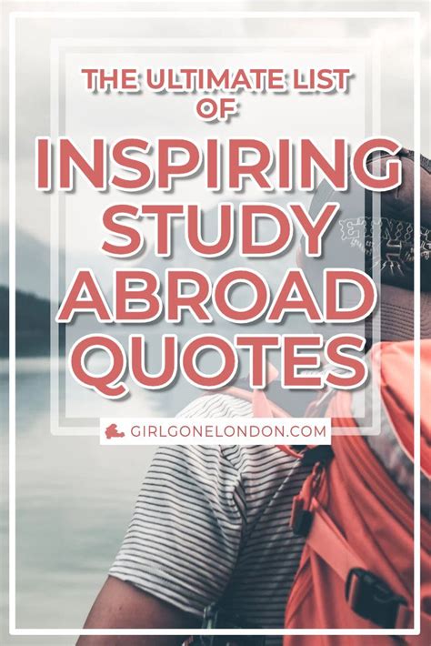 41 Study Abroad Quotes To Inspire Your Dreams Study Abroad Quotes