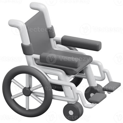 Wheelchair 3d Render Icon Illustration 11781844 Png