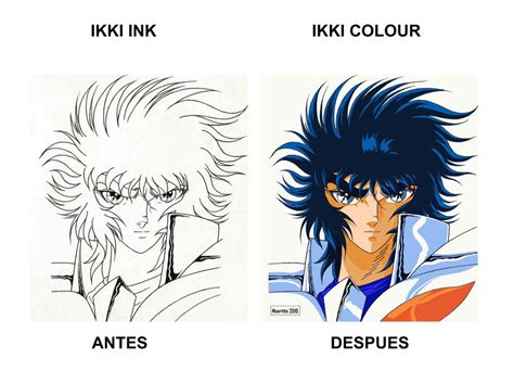 Ikki Antes Y Despues By Muertito69 On Deviantart
