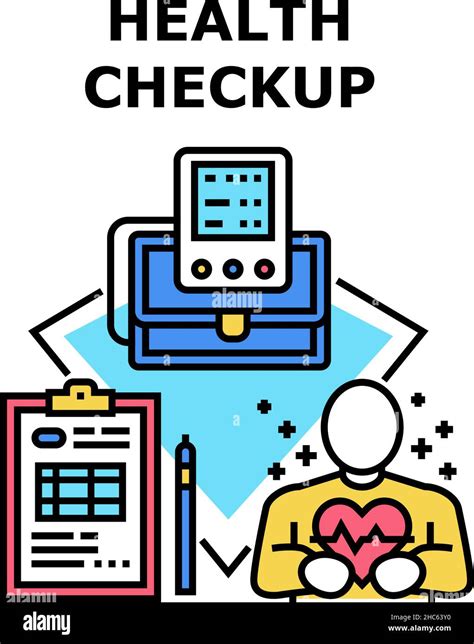 Health Checkup Icon Vector Illustration Stock Vector Image And Art Alamy