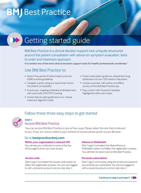 Getting Started Bmj Best Practice