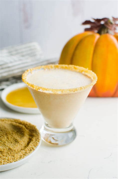 Pumpkin Pie Martini with REAL Pumpkin Recipe | Life's Ambrosia