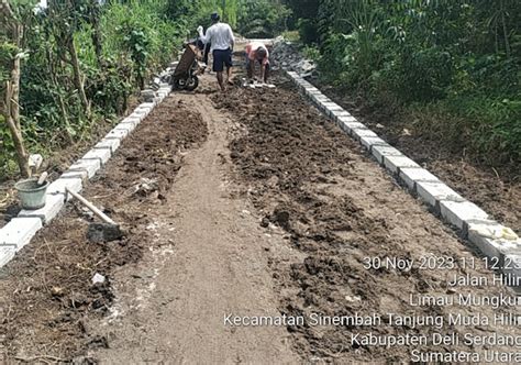 Proyek Paving Blok Di Desa Limau Mungkur Dikerjakan Asal Jadi LIPPI