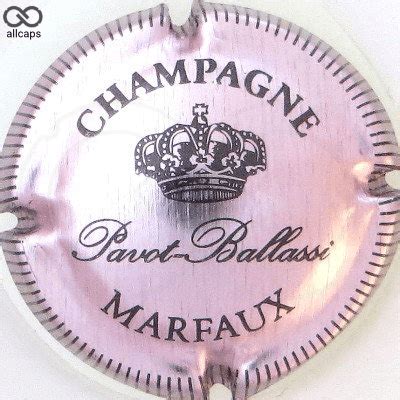 Capsule 21 Rosé violacé et noir striée Champagne Pavot Ballassi