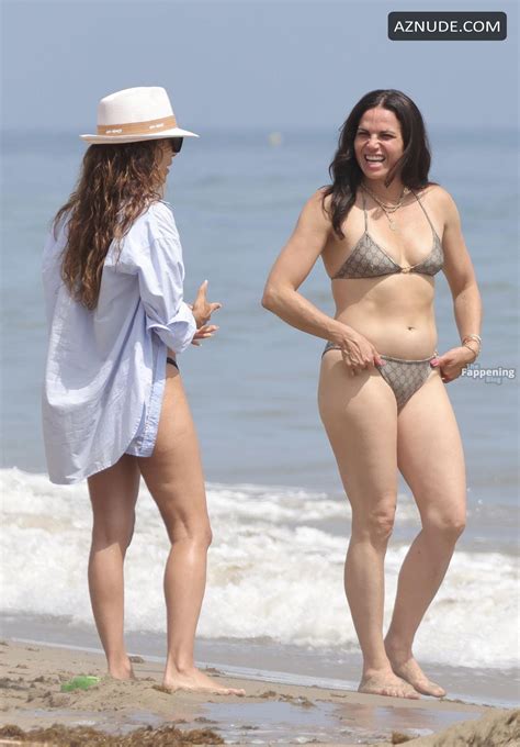 Eva Longoria Sexy Spotted Showing Off Her Hot Bikini Body At The Beach Club Nosso Marbella In