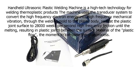 Special Discount On Mxbaoheng Handheld Ultrasonic Plastic Welding