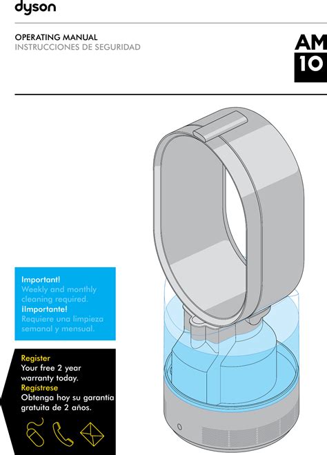 Dyson Technology AM10US01 Humidifier User Manual manual