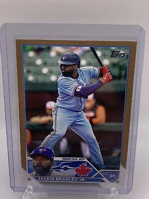 Jackie Bradley Jr 2023 Topps Series 2 Gold Paper Parallel 2023 410