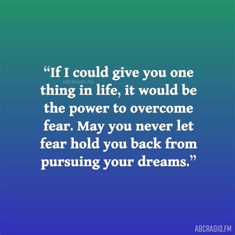 If I Could Give You One Thing In Life Quote Abcradio Fm