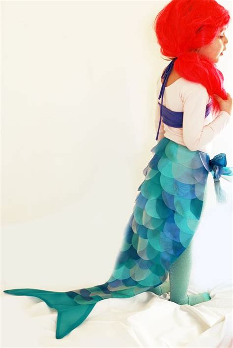 15 Easy Diy Mermaid Costumes Last Minute Halloween Costume Ideas