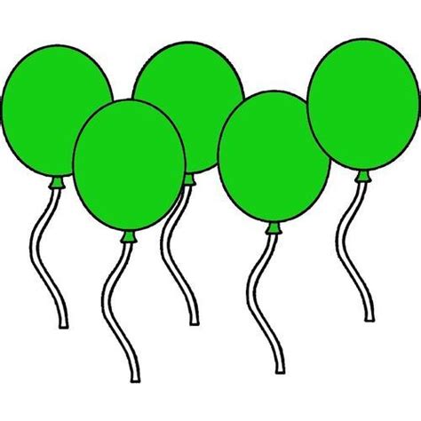 Green Balloon Stock Illustrations Green Balloon Stock Clip