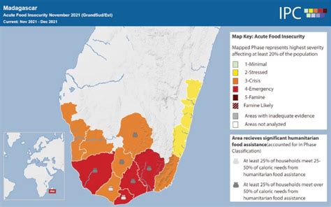 Acute Food Insecurity Situation In Madagascar Between November And Download Scientific Diagram