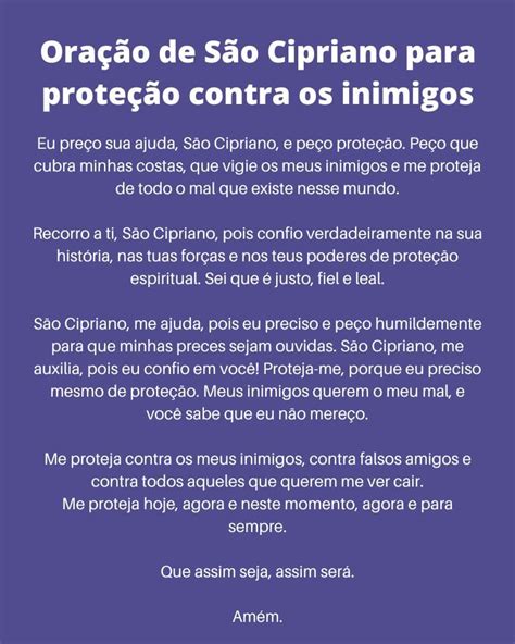 Ora O De S O Cipriano Para Afastar Inimigos Maismistika