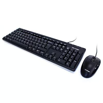 Teclado Y Mouse Vorago Km 104 Multimedia USB Negro Digitalife EShop