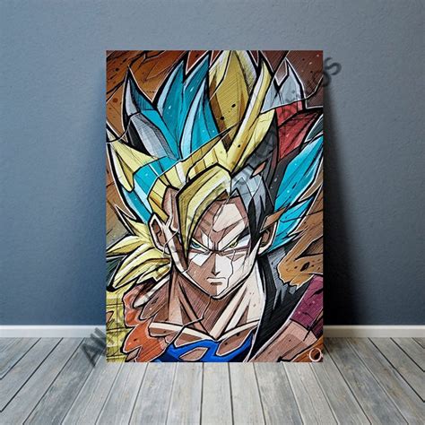 Placa Decorativa X Anime Dragon Ball Z Goku Decora O Shopee Brasil