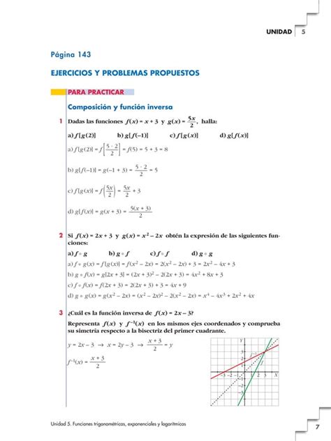 Funciones Exponenciales Logaritmicas Y Trigonometricas Pdf