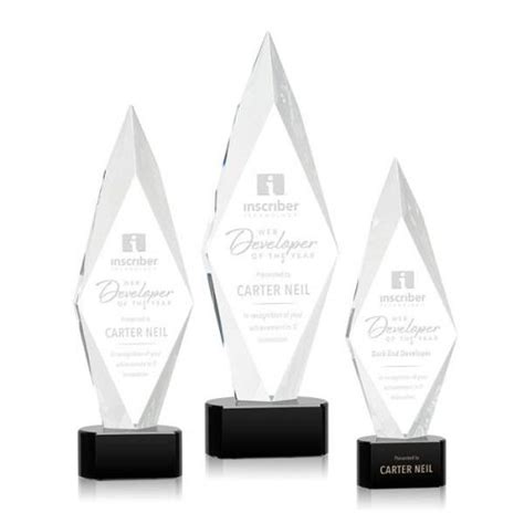 Manilow Award On Paragon Base Black Everythingbranded Usa