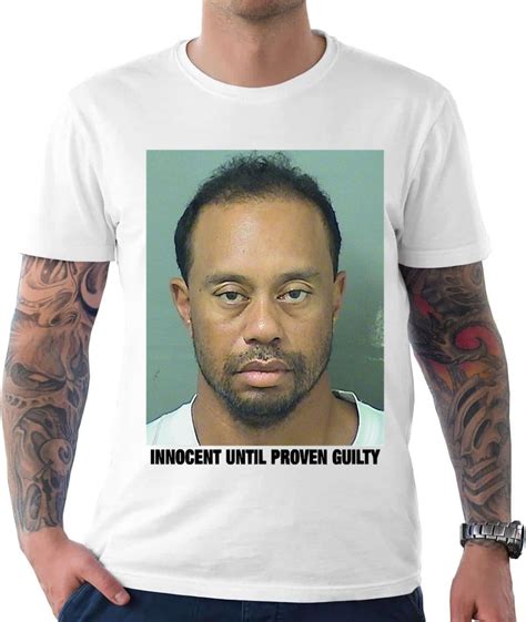 Tiger Mug Shot Tee Shirt Chinadollman