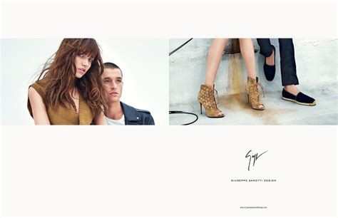 Giuseppe Zanotti S/S 2016 Campaign (Giuseppe Zanotti)