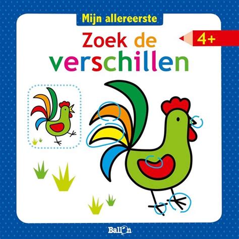 Zoek De Verschillen 4 Mijn Allereerste 9789403205335 Boeken