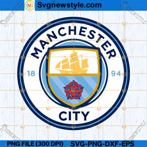 Manchester City Sign Svg Manchester City Football Club Svg Png