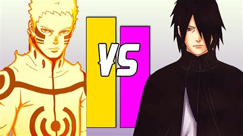 Naruto Vs Sasuke Power Levels Narutonarutoshippudenboruto Youtube