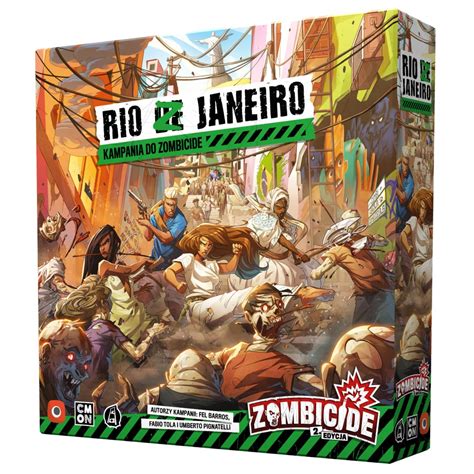 Zombicide Edycja Rio Z Janeiro Pl Gry Planszowe Gry Karciane