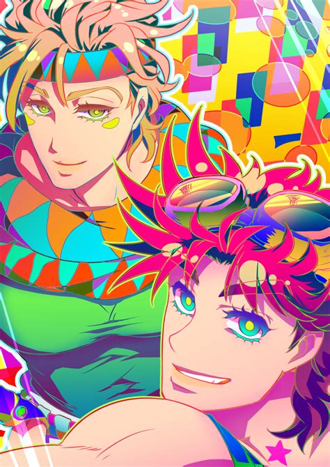 Joseph Joestar Joseph Joestar And Caesar Anthonio Zeppeli Jojo No