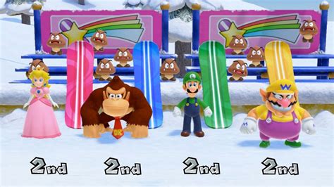 Mario Party Superstars Minigame Peach Vs Donkey Kong Vs Luigi Vs