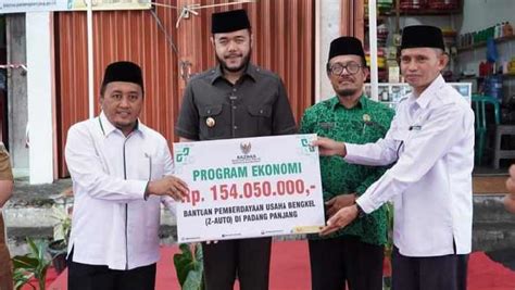 Jadi Projek Percontohan Baznas Sumbar Luncurkan Program Z Auto Di