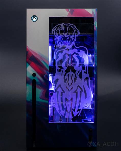 I made a Cortana themed Xbox Series X. : r/xbox