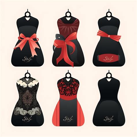 Premium Photo Lingerie Store Price Tag Satin Material Sensual Design Black D Vector Design