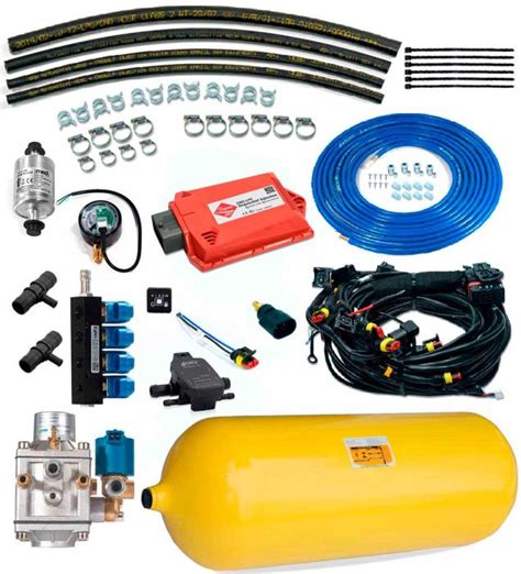 Kit Gnv G Original Cilindro Litros Central Red