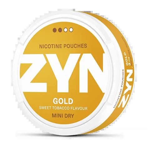 Zyn Gold Mini Dry Regular Nicoandpouch