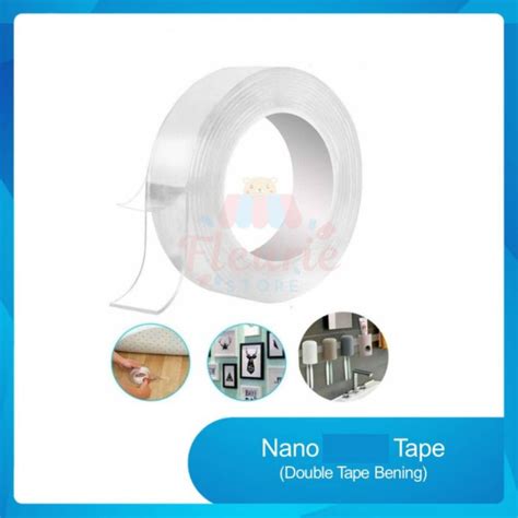 Jual Nano Tape Double Tape Tip Isolasi Bening Serbaguna Super Kuat